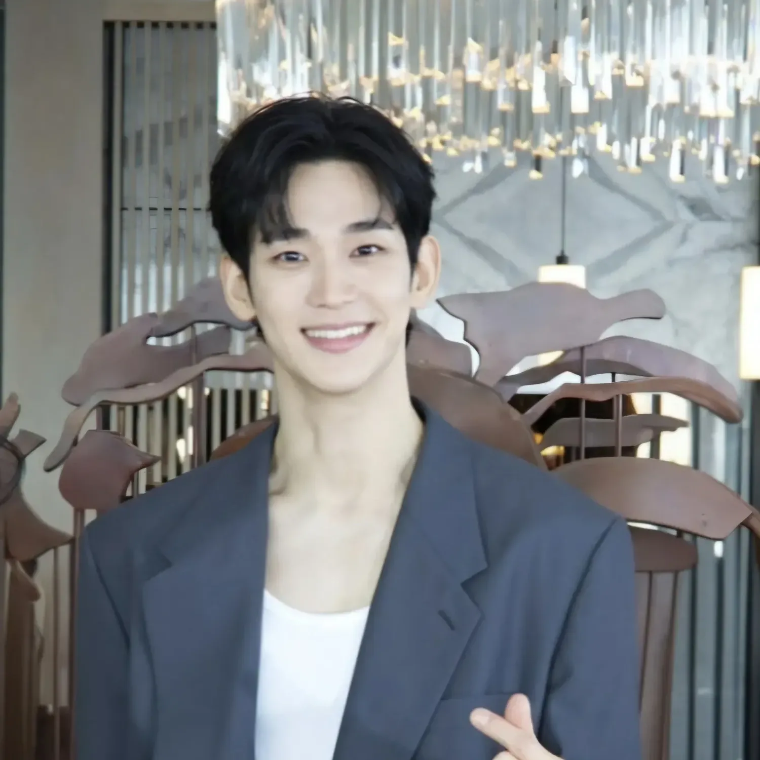Recent activity shot of Kim Soohyun