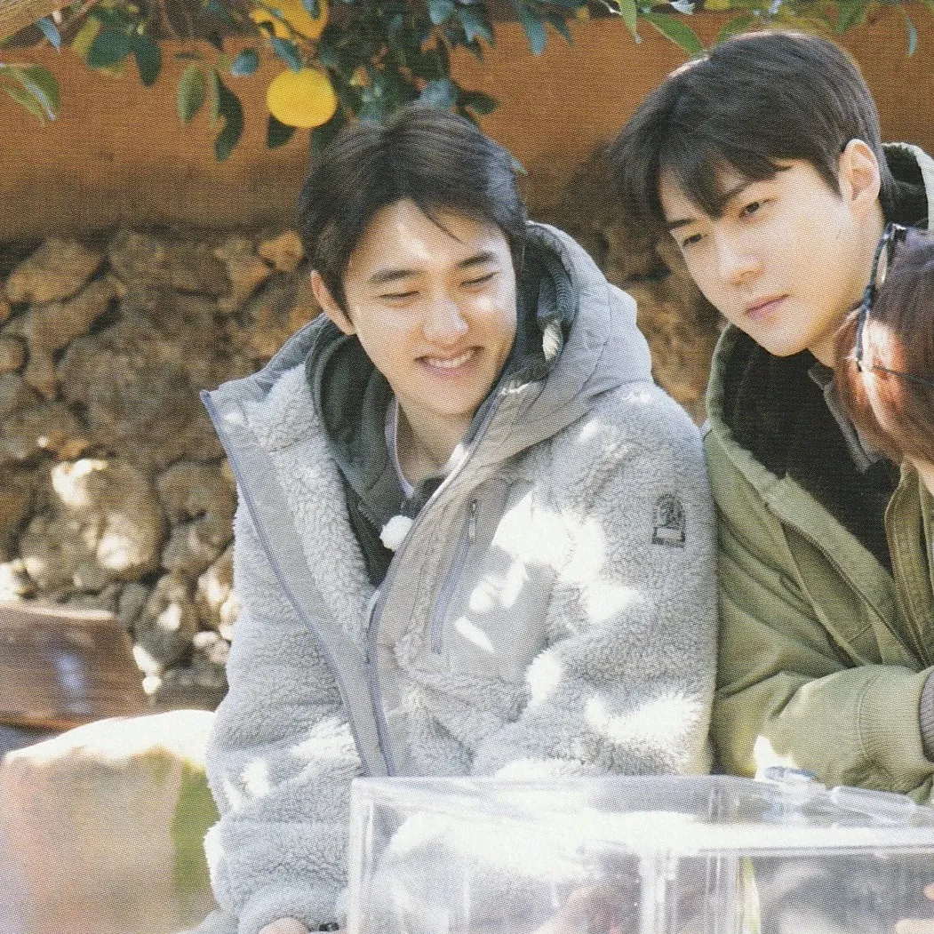 도경수 (디오)의 비하인드 컷