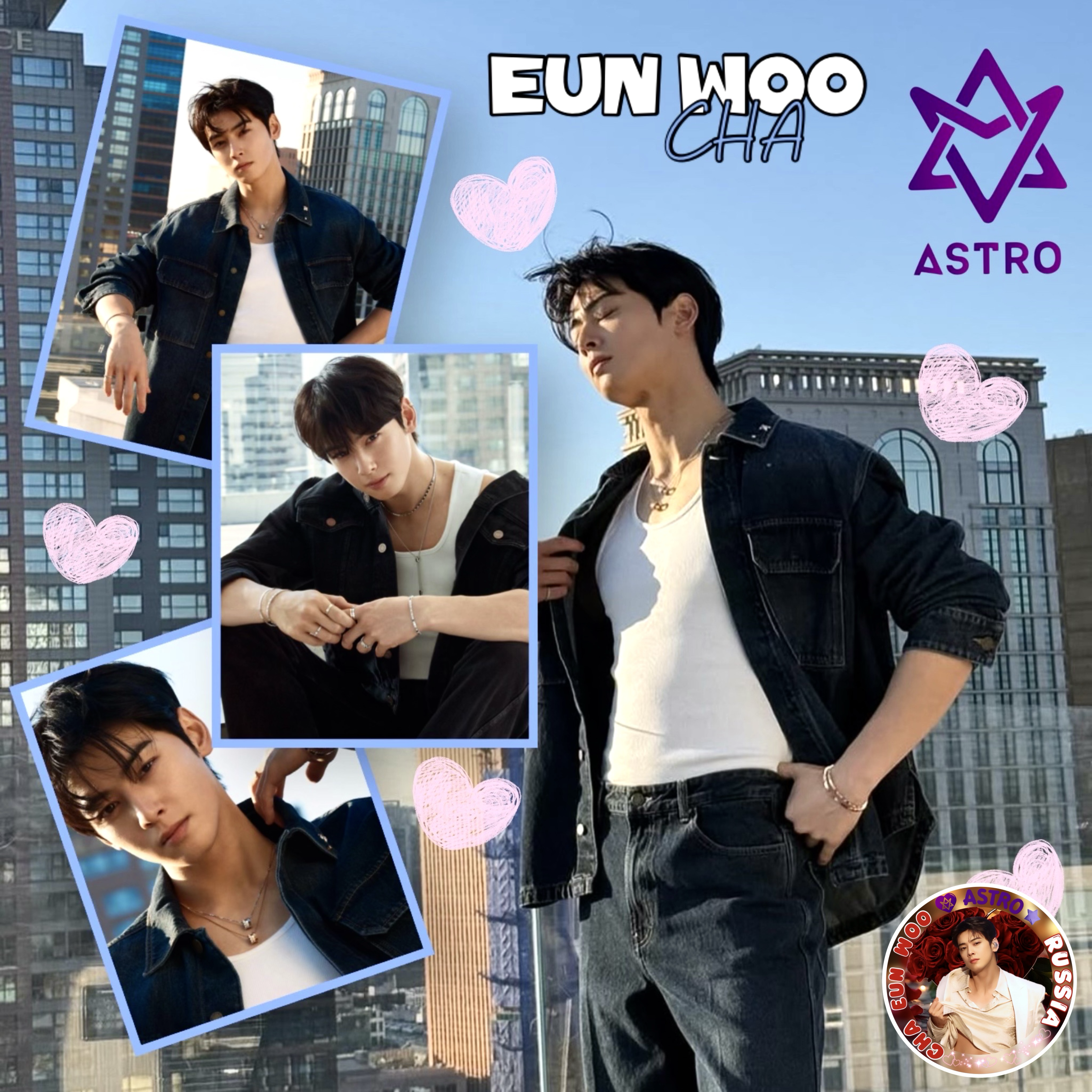 A moment captured by a fan of Cha Eunwoo