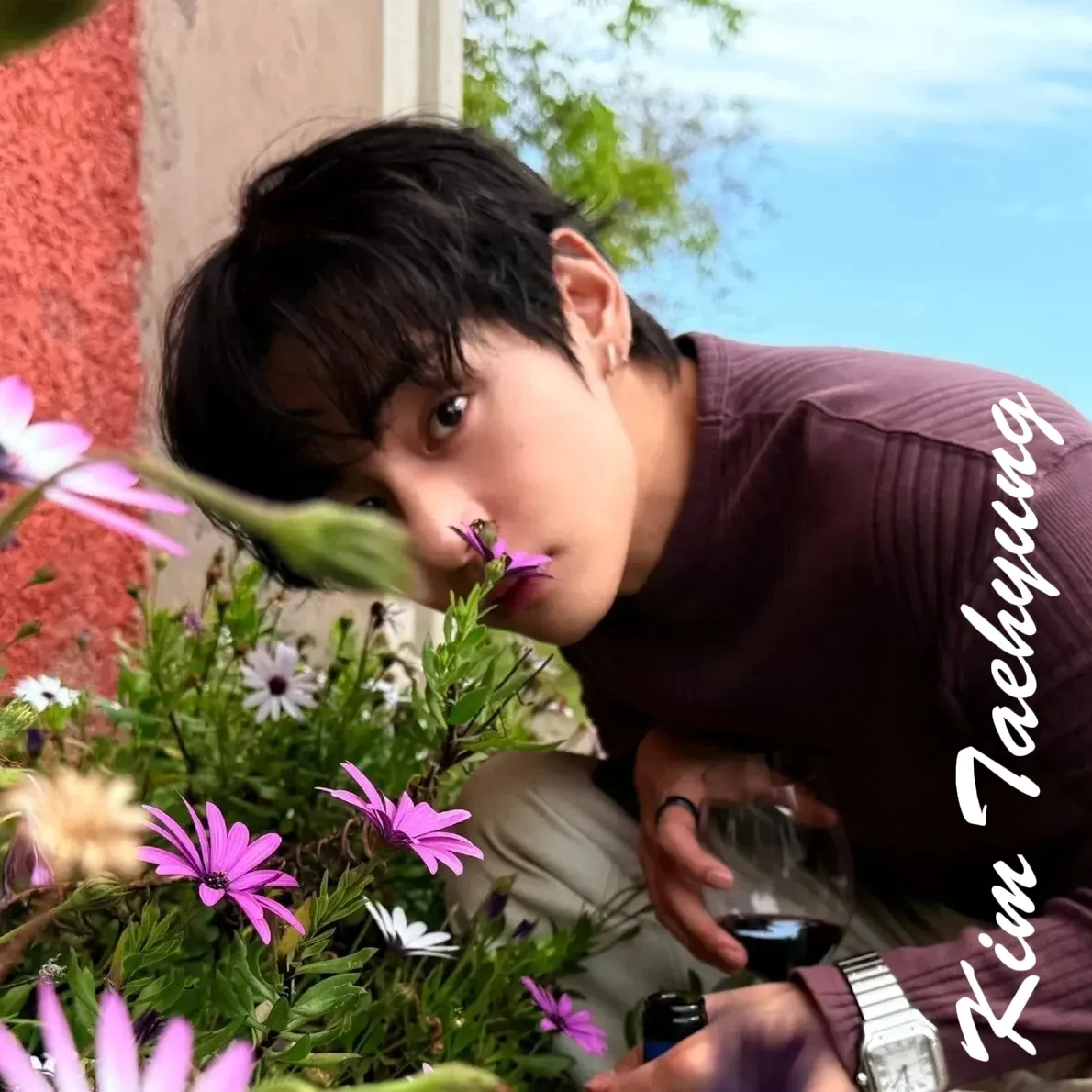 Behind-the-scenes cut of Kim Taehyung (V)