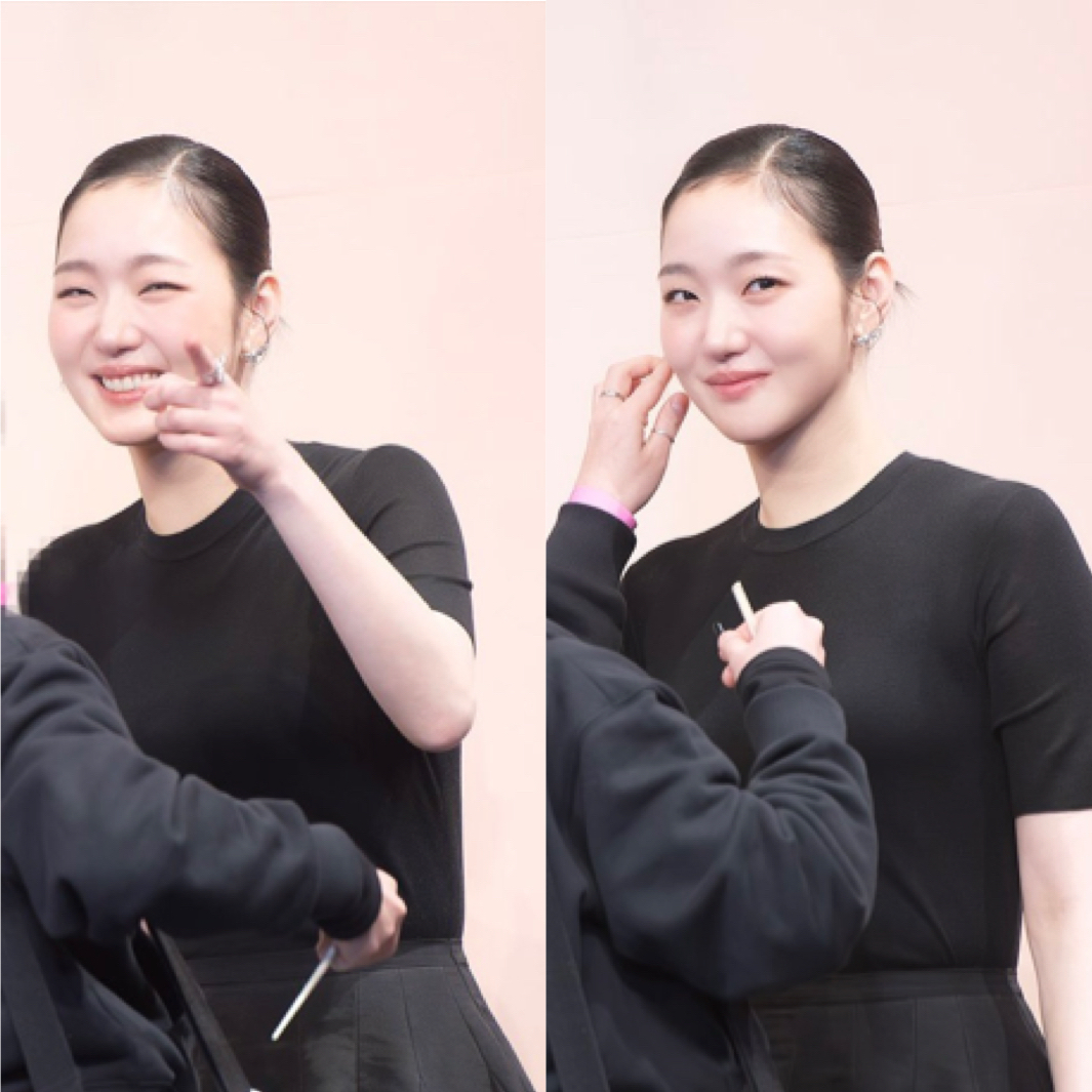 Momen yang diabadikan oleh penggemar Kim Goeun