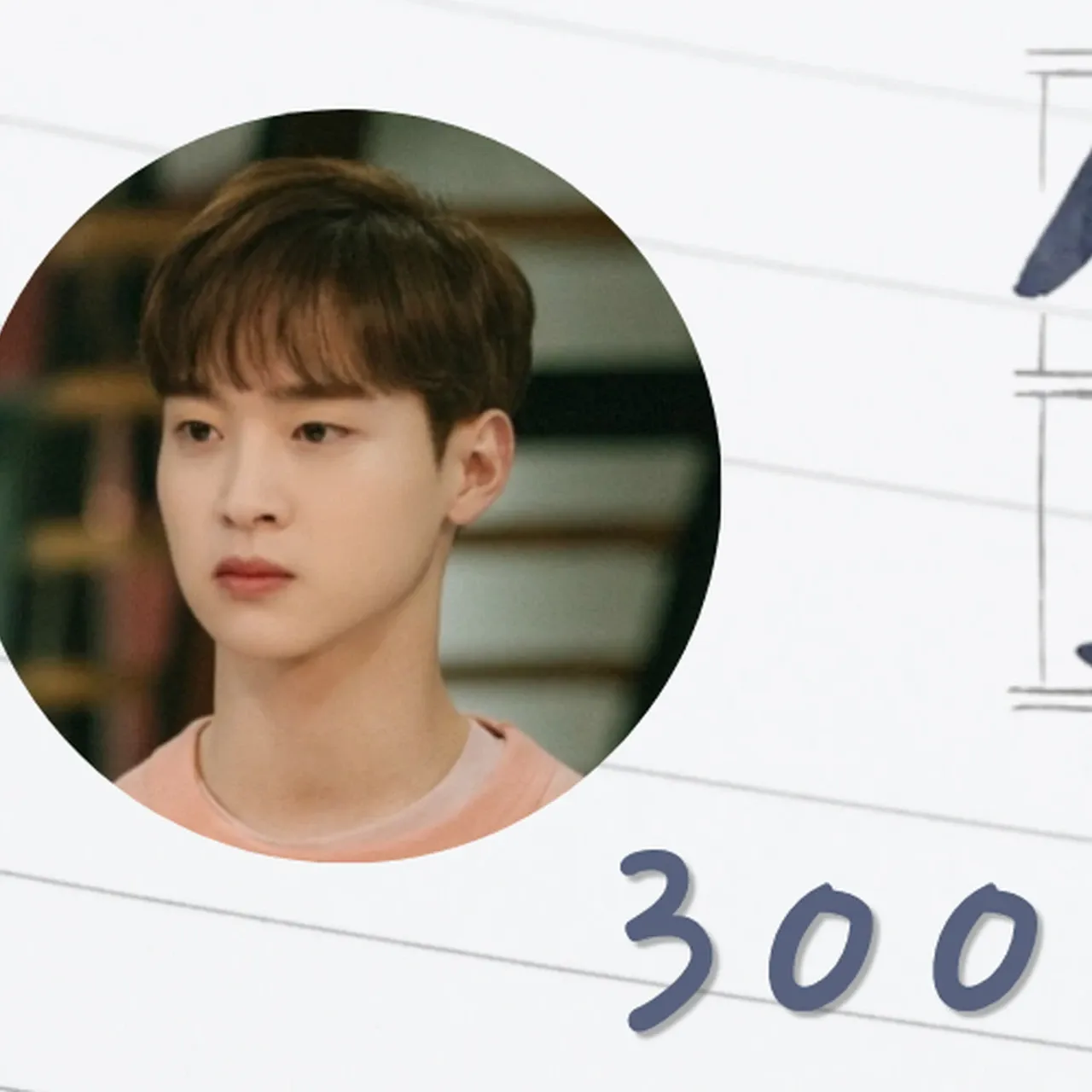 Behind-the-scenes cut of Jang Dongyoon