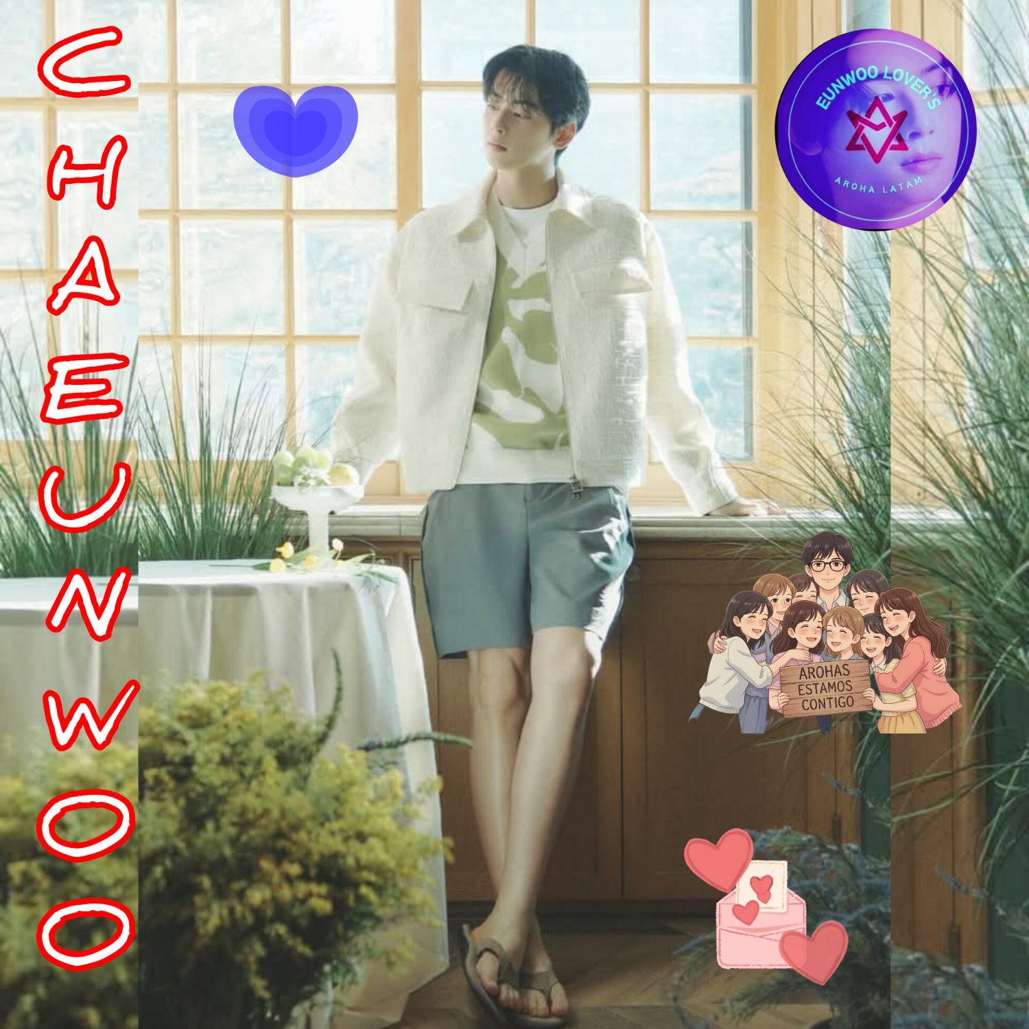 Momen yang diabadikan oleh penggemar Cha Eunwoo