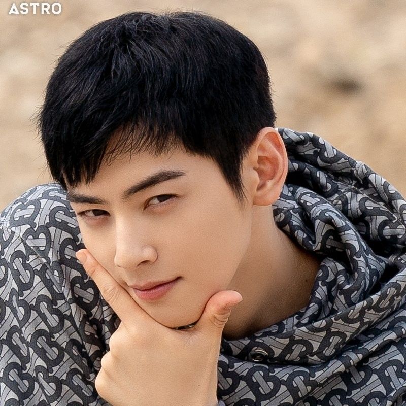 Behind-the-scenes cut of Cha Eunwoo