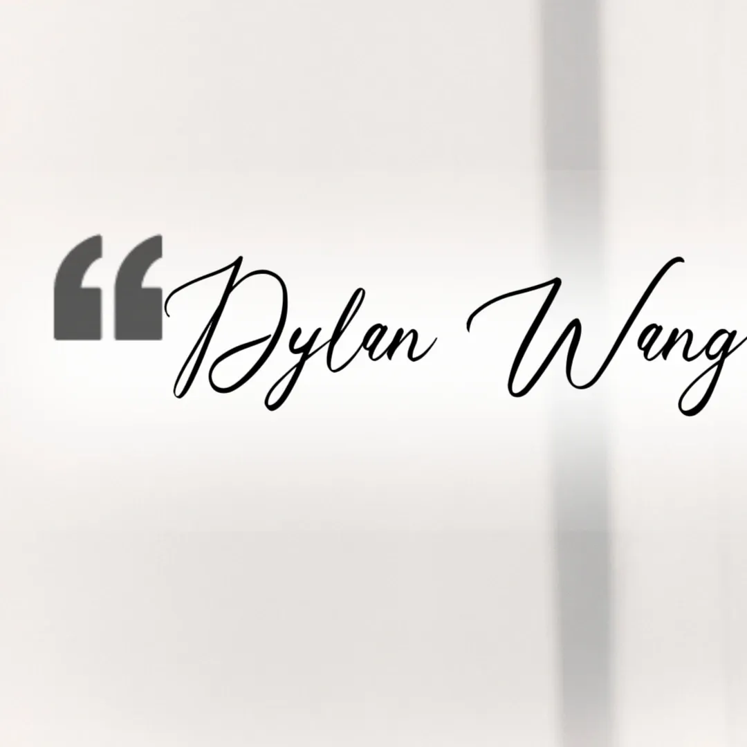 Recent activity shot of Dylan Wang