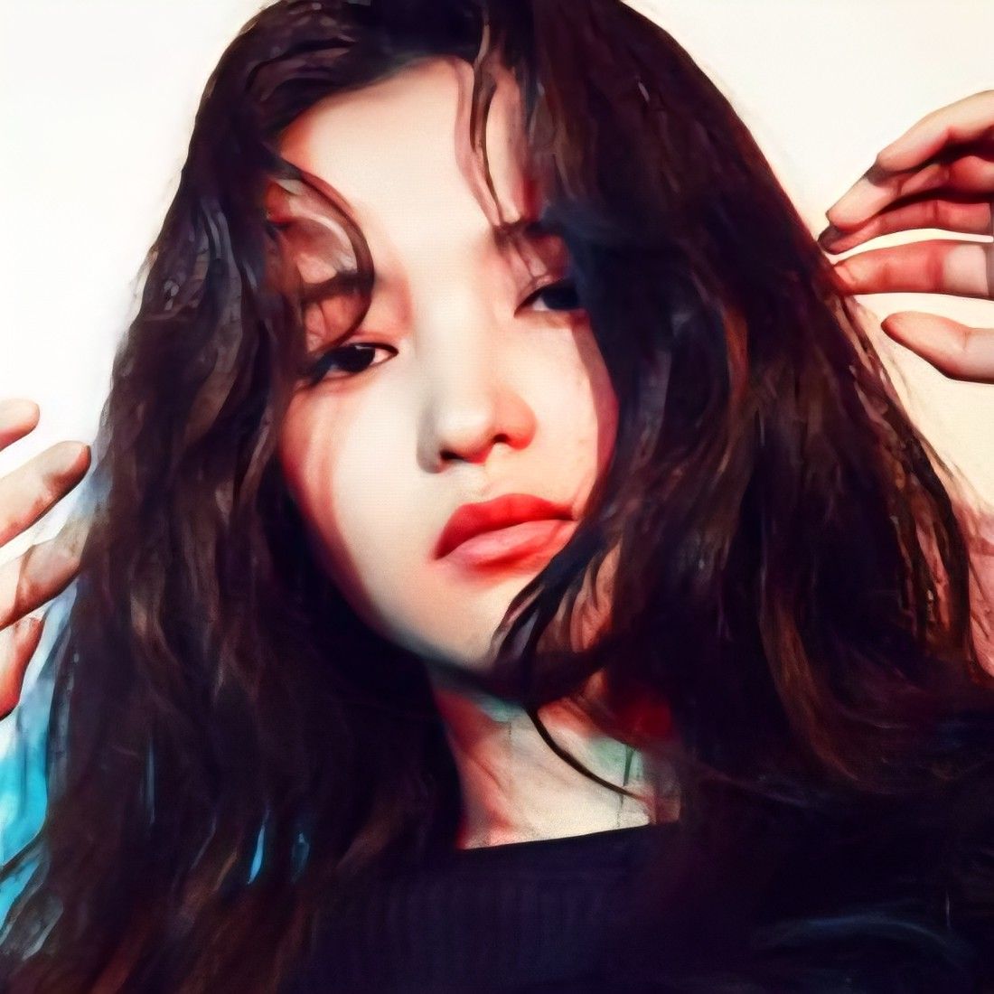 Behind-the-scenes cut of Kim Taeri