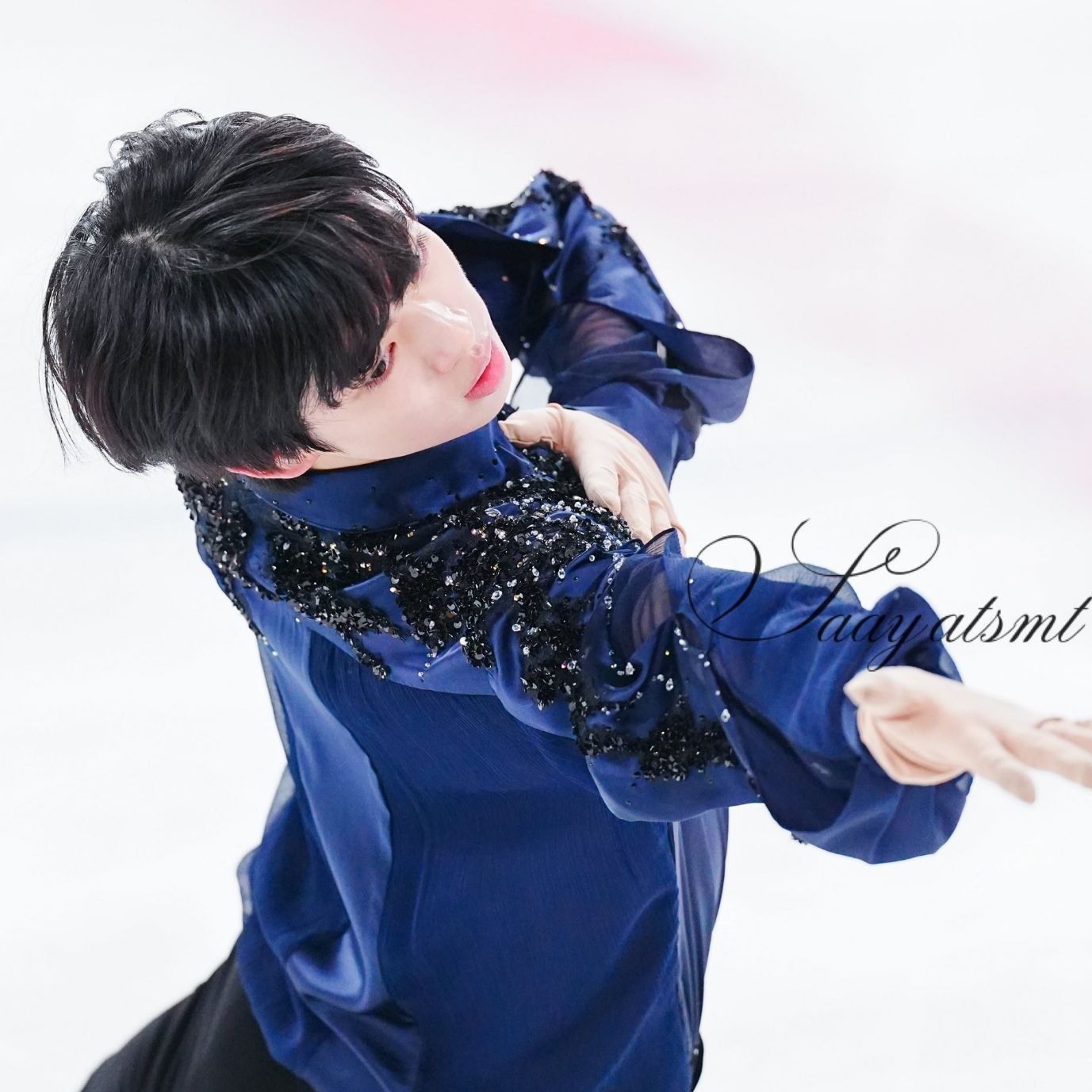 A moment captured by a fan of Cha Junhwan