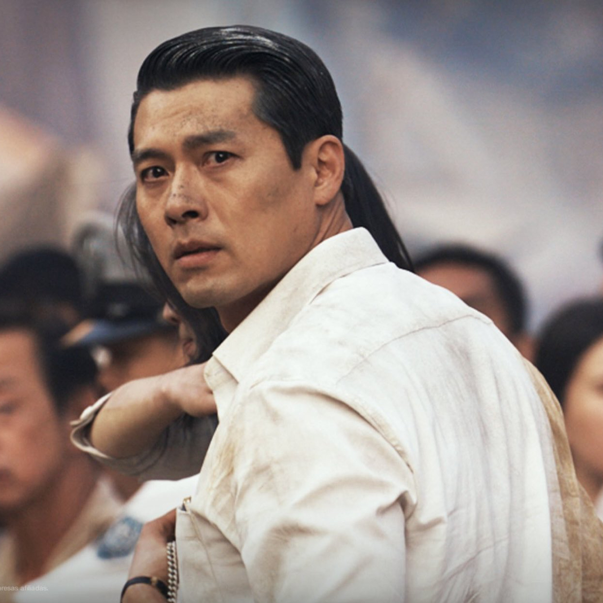 Momen yang diabadikan oleh penggemar Hyun Bin