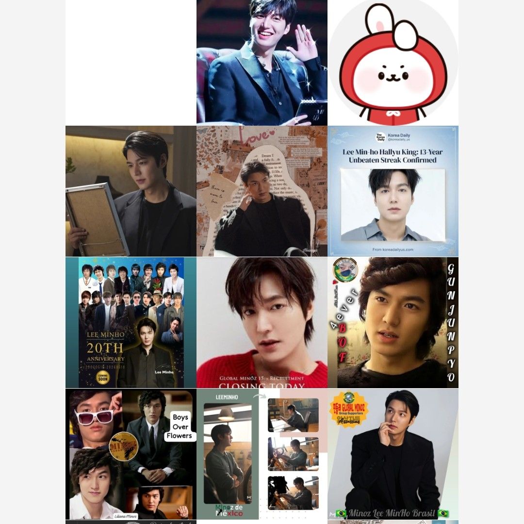 イ・ミンホの最近の活動ショット