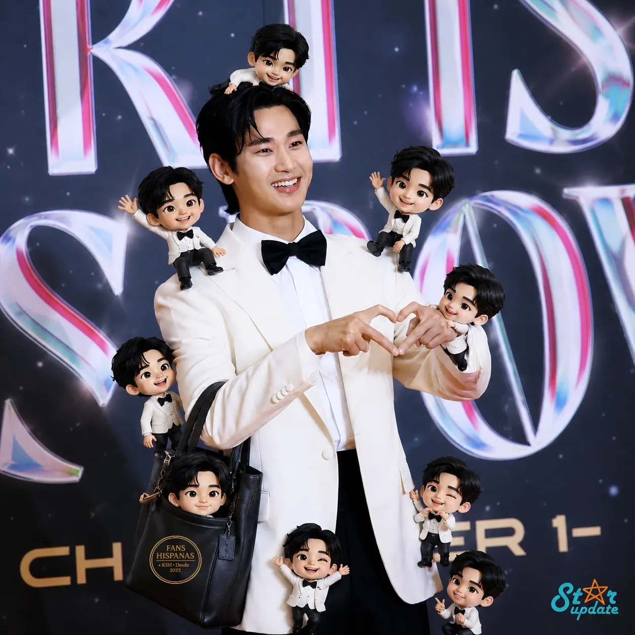 Behind-the-scenes cut of Kim Soohyun