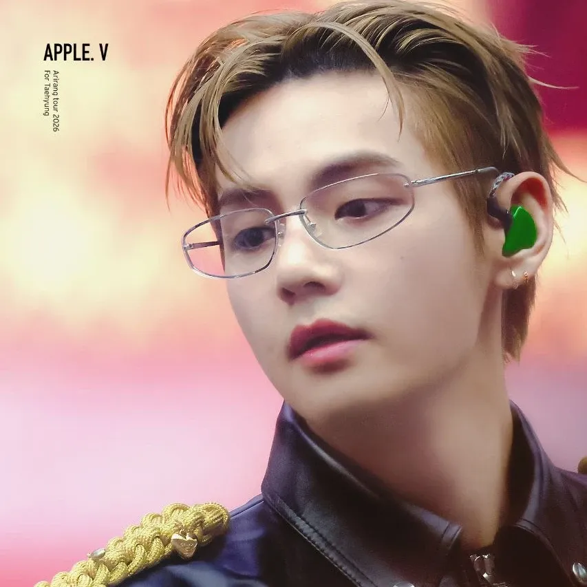 A moment captured by a fan of Kim Taehyung (V)
