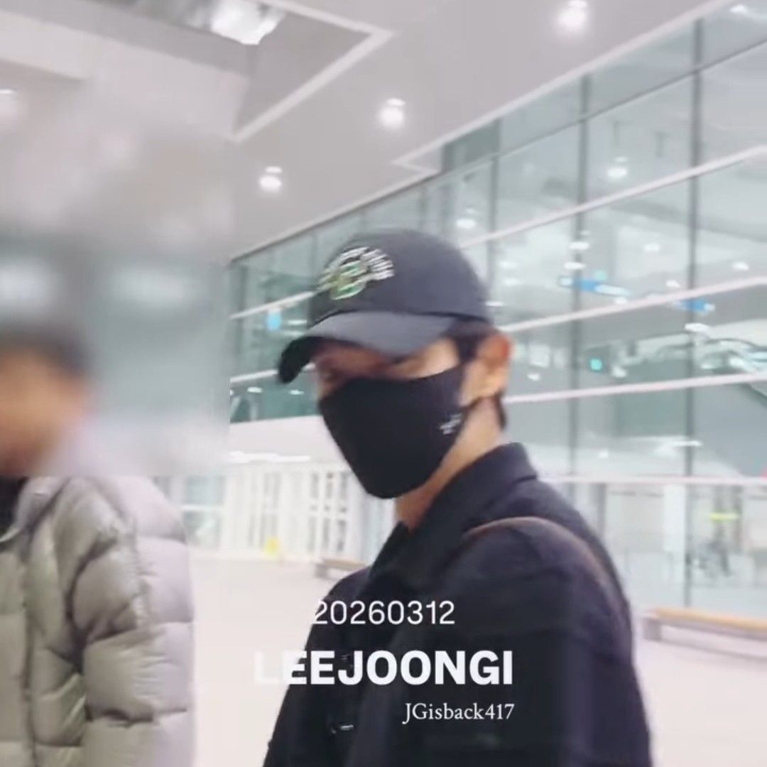 Recent activity shot of Lee Joongi