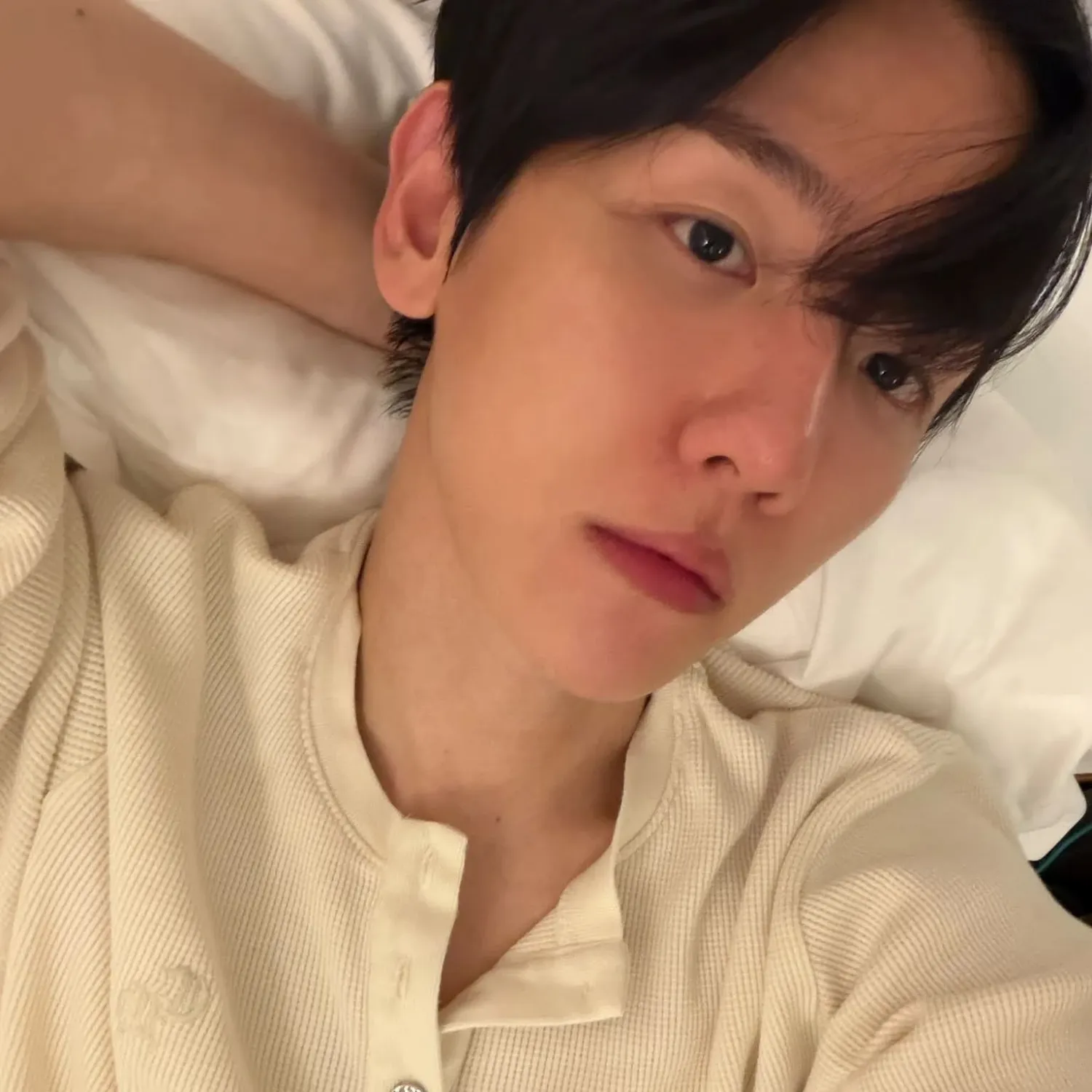 A moment captured by a fan of Baekhyun