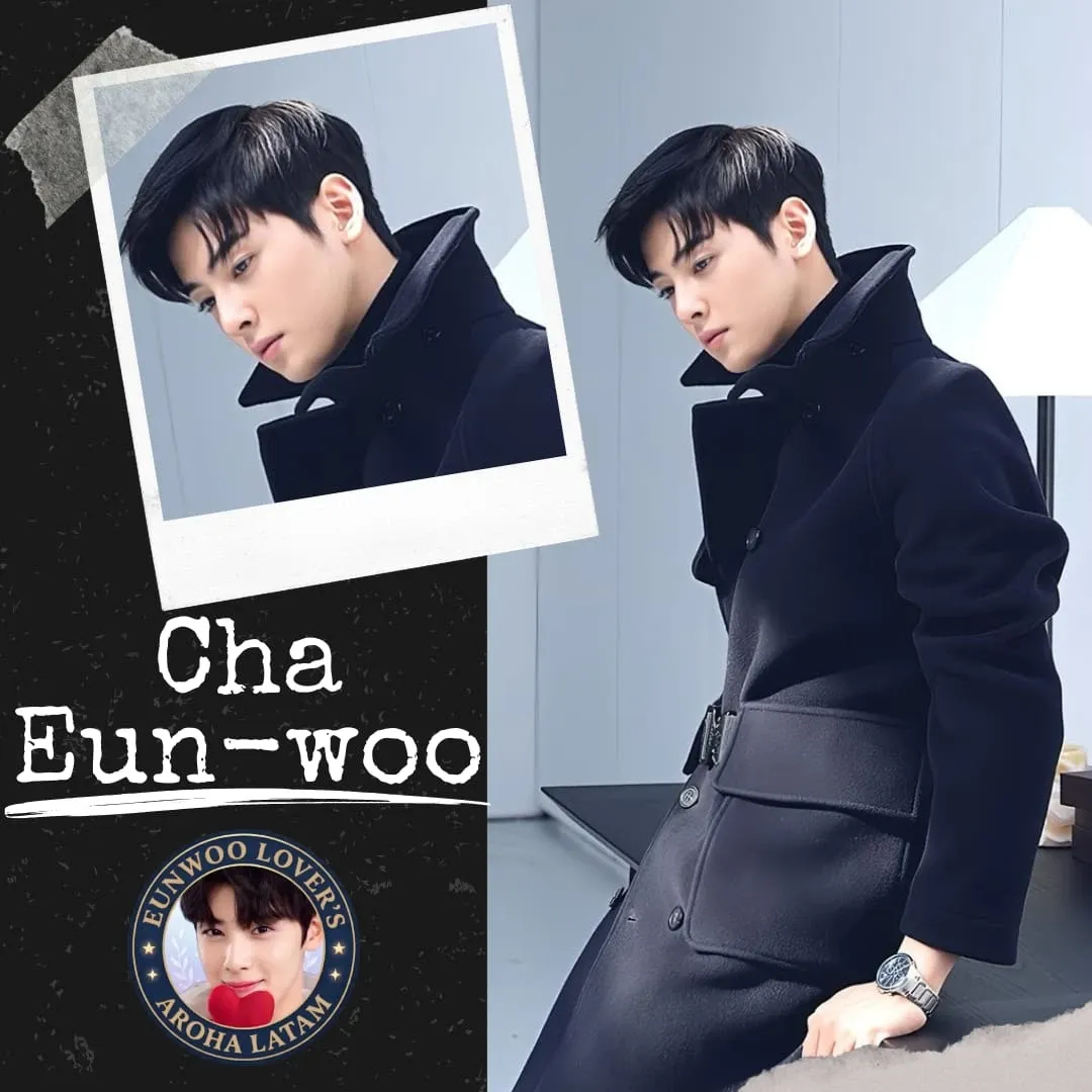 Behind-the-scenes cut of Cha Eunwoo