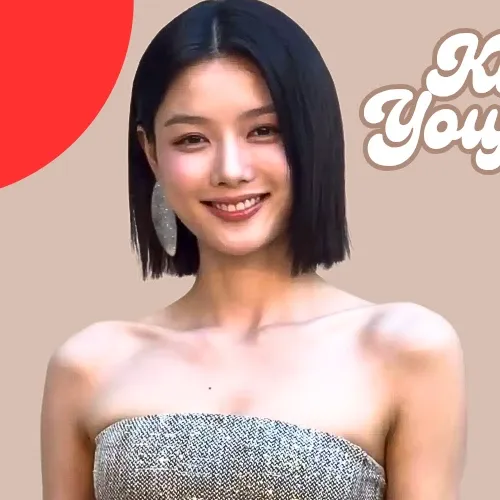 Behind-the-scenes cut of Kim Youjung