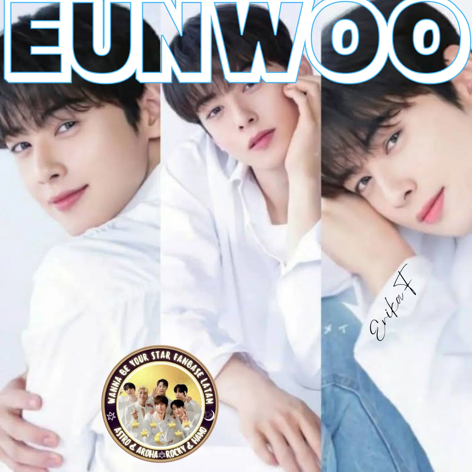 Recent activity shot of Cha Eunwoo