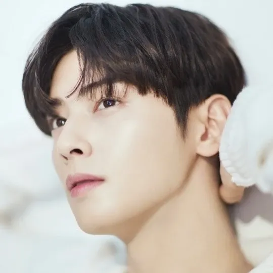 Behind-the-scenes cut of Cha Eunwoo