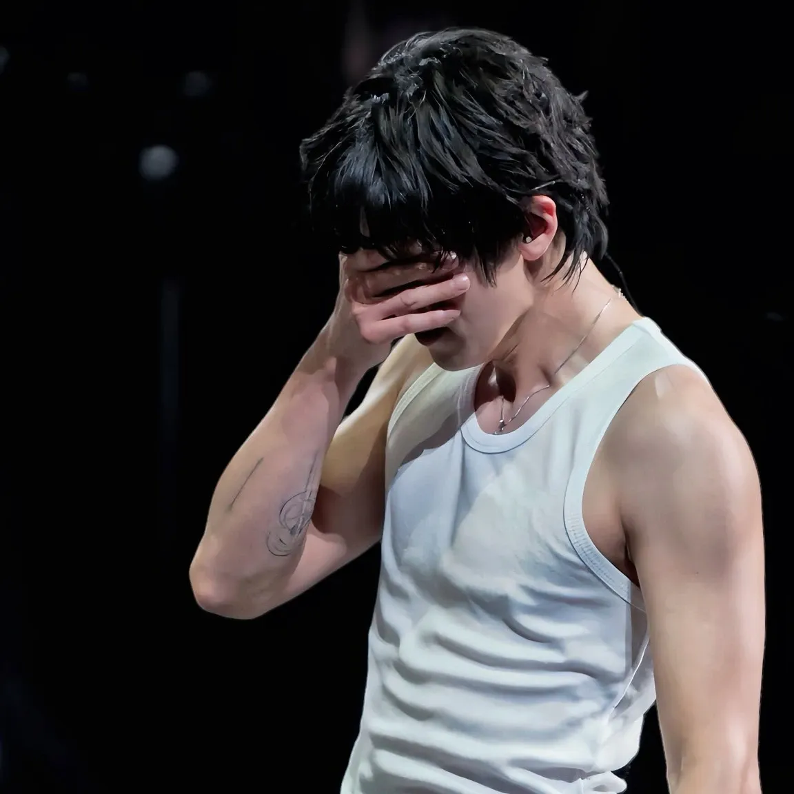 A moment captured by a fan of Chanyeol