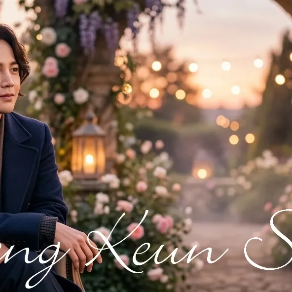 Behind-the-scenes cut of Jang Geunsuk