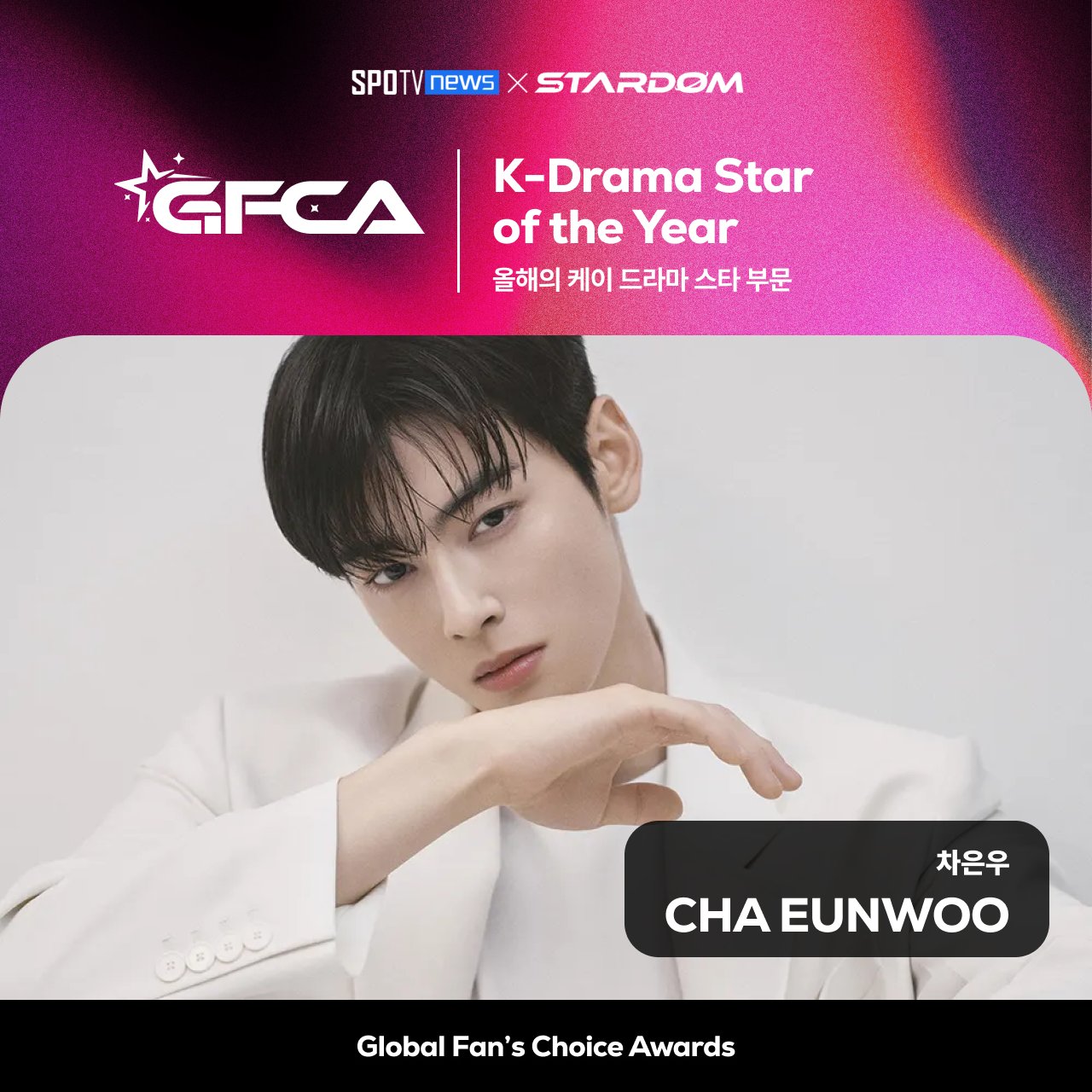 Behind-the-scenes cut of Cha Eunwoo