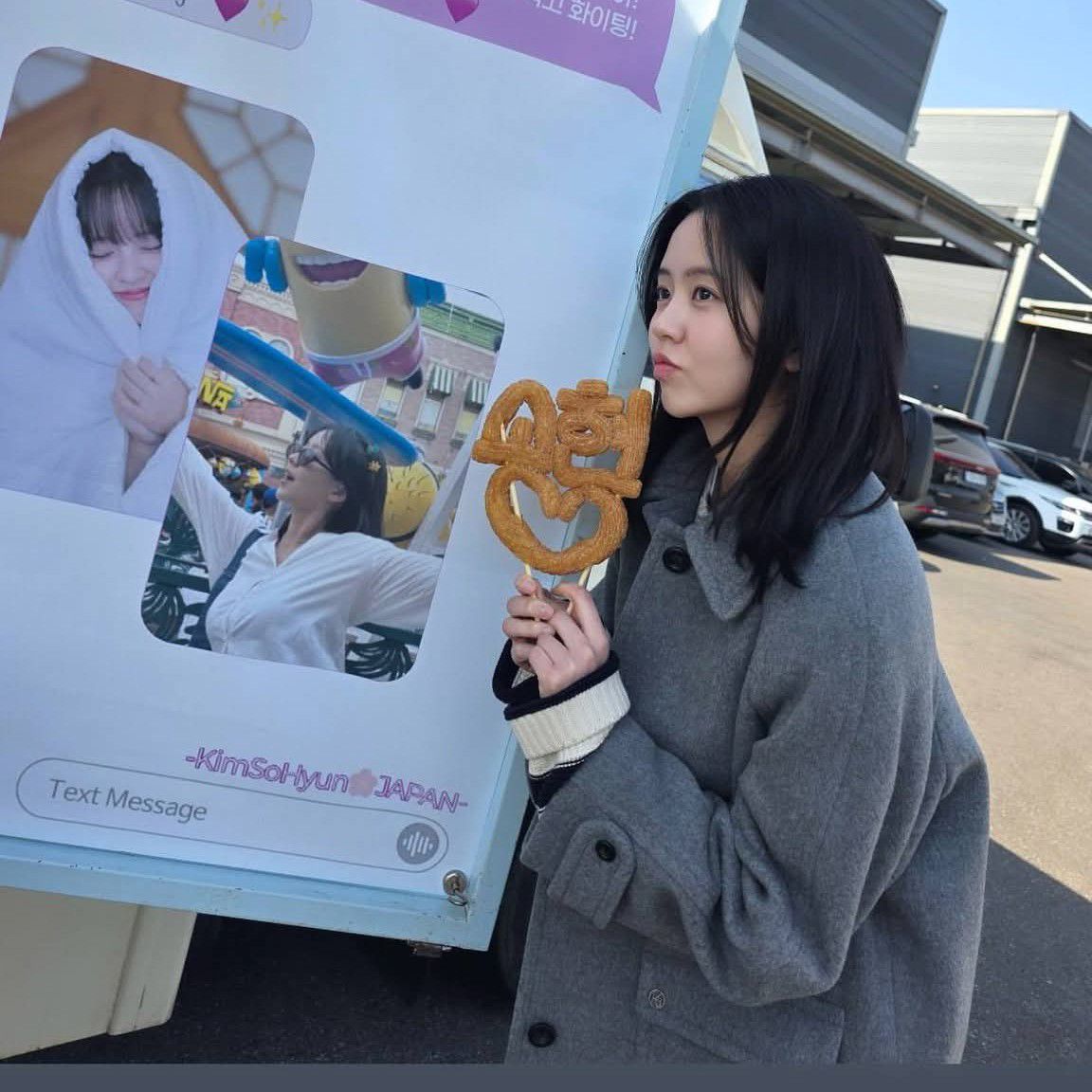 Behind-the-scenes cut of Kim Sohyun