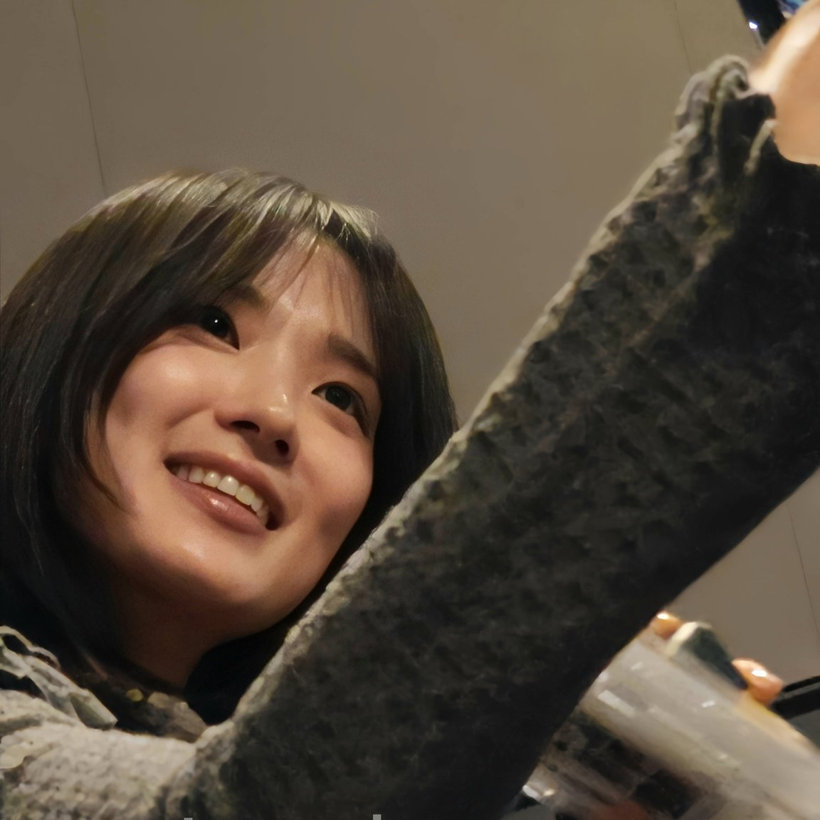 A moment captured by a fan of Kim Hyeyoon