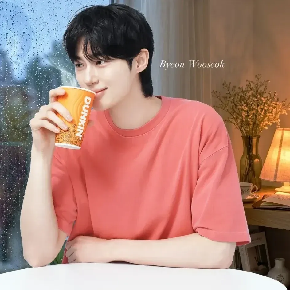Behind-the-scenes cut of Byeon Wooseok