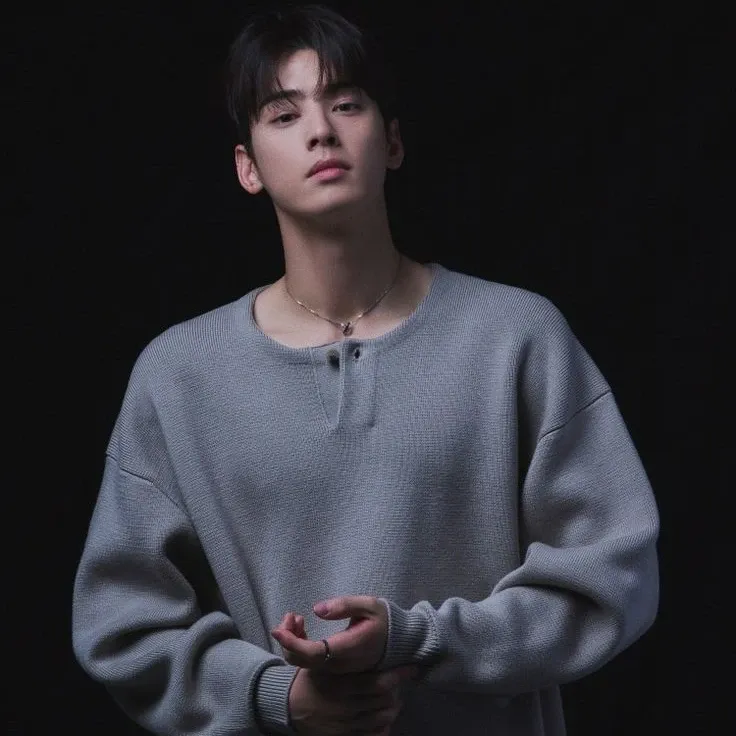 Behind-the-scenes cut of Cha Eunwoo