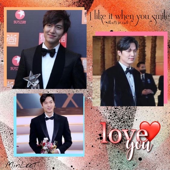 Behind-the-scenes cut of Lee Minho