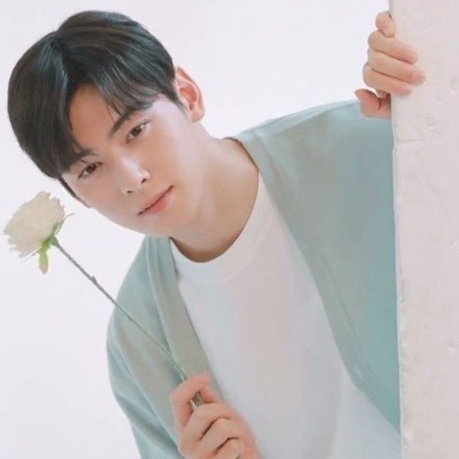 Behind-the-scenes cut of Cha Eunwoo