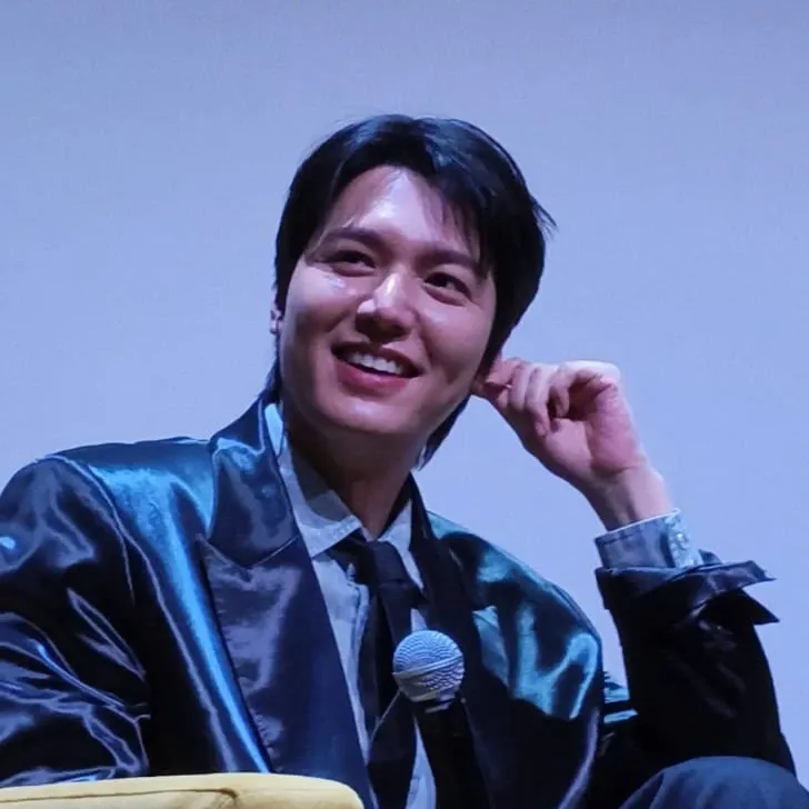 Recent activity shot of Lee Minho