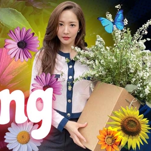 A moment captured by a fan of Park Minyoung