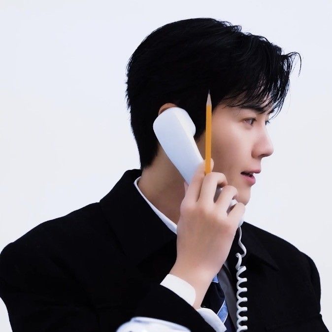 A moment captured by a fan of Kim Seonho