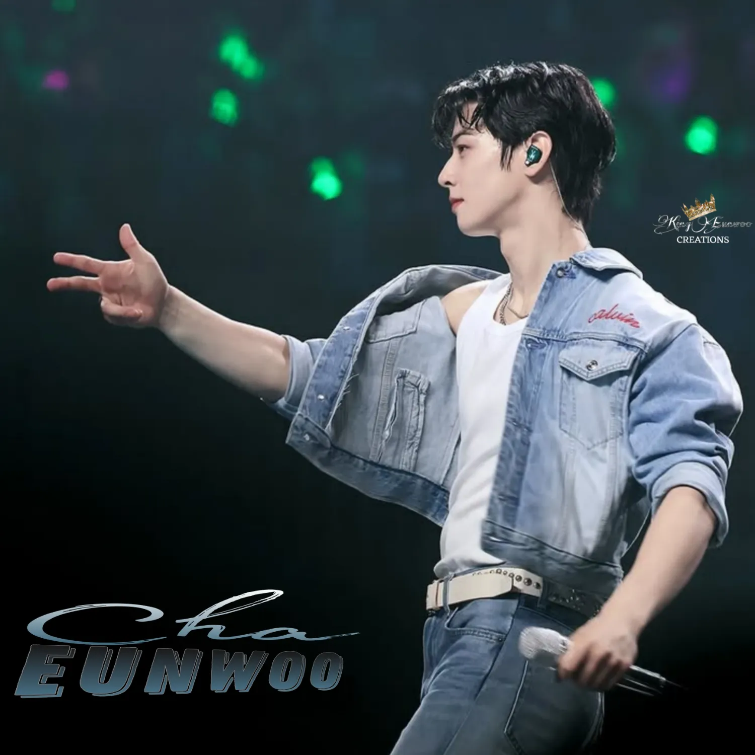Behind-the-scenes cut of Cha Eunwoo