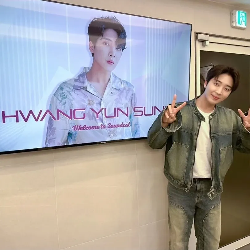 Behind-the-scenes cut of Hwang Yunsung