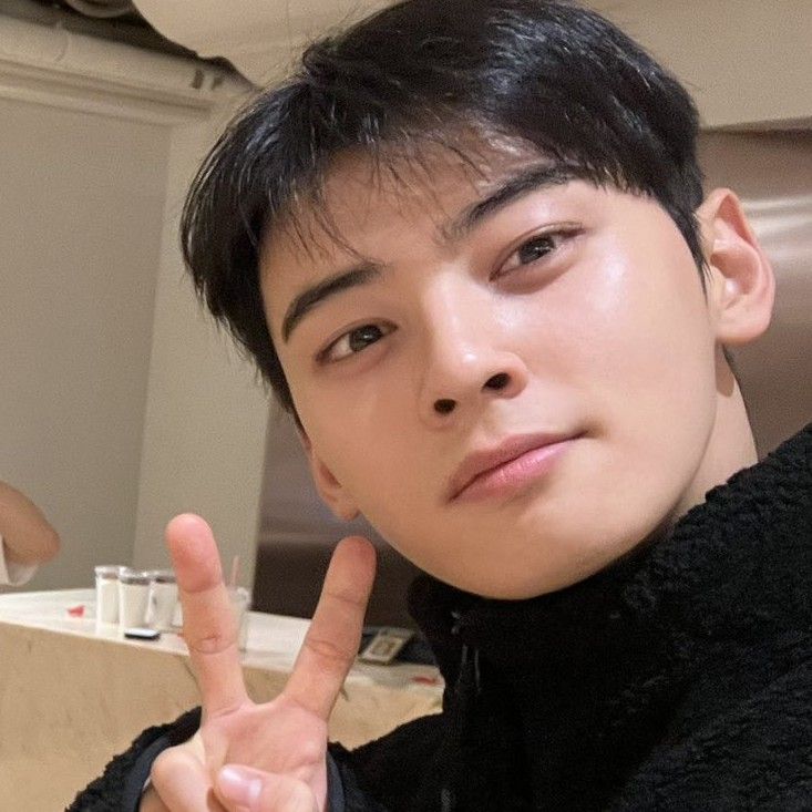 Behind-the-scenes cut of Cha Eunwoo