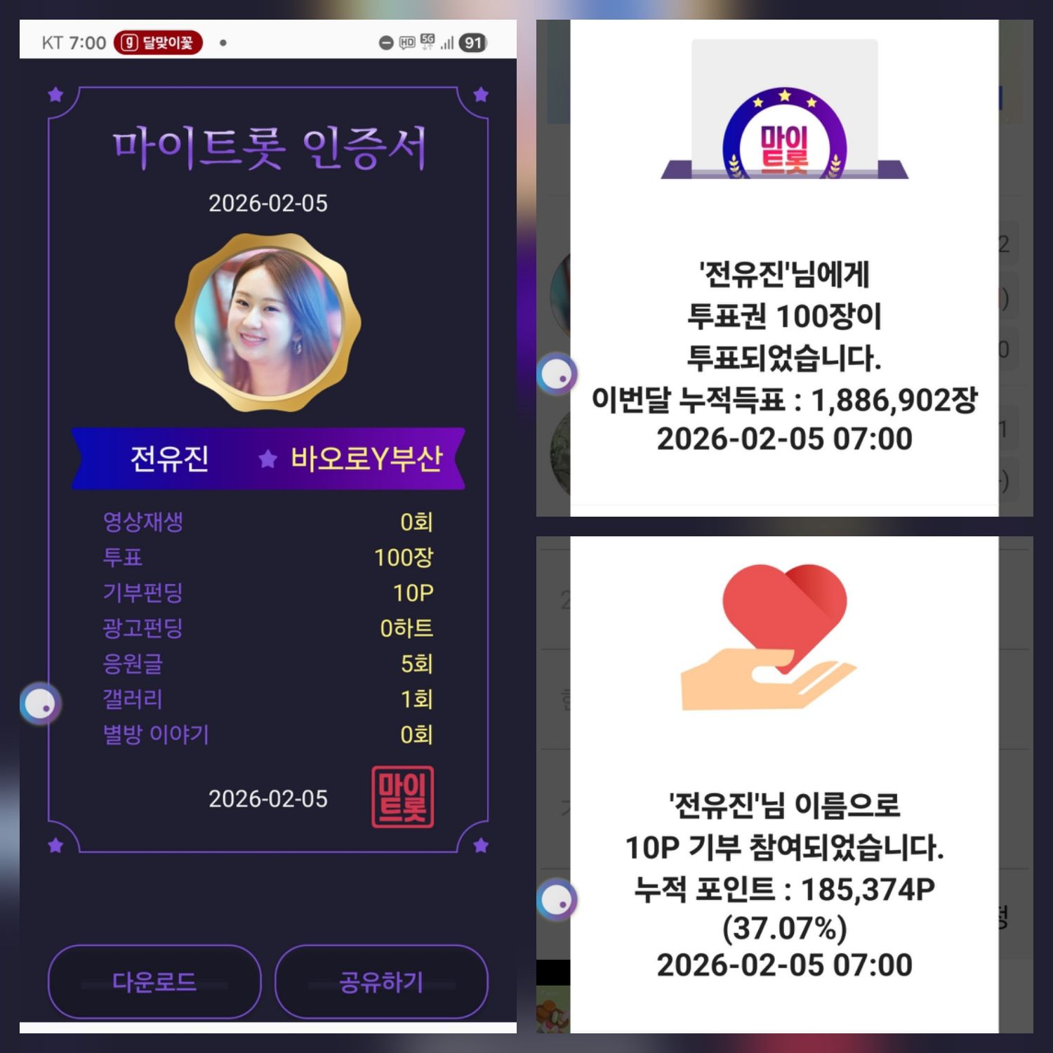 Foto kegiatan terbaru dari Jeon Yujin