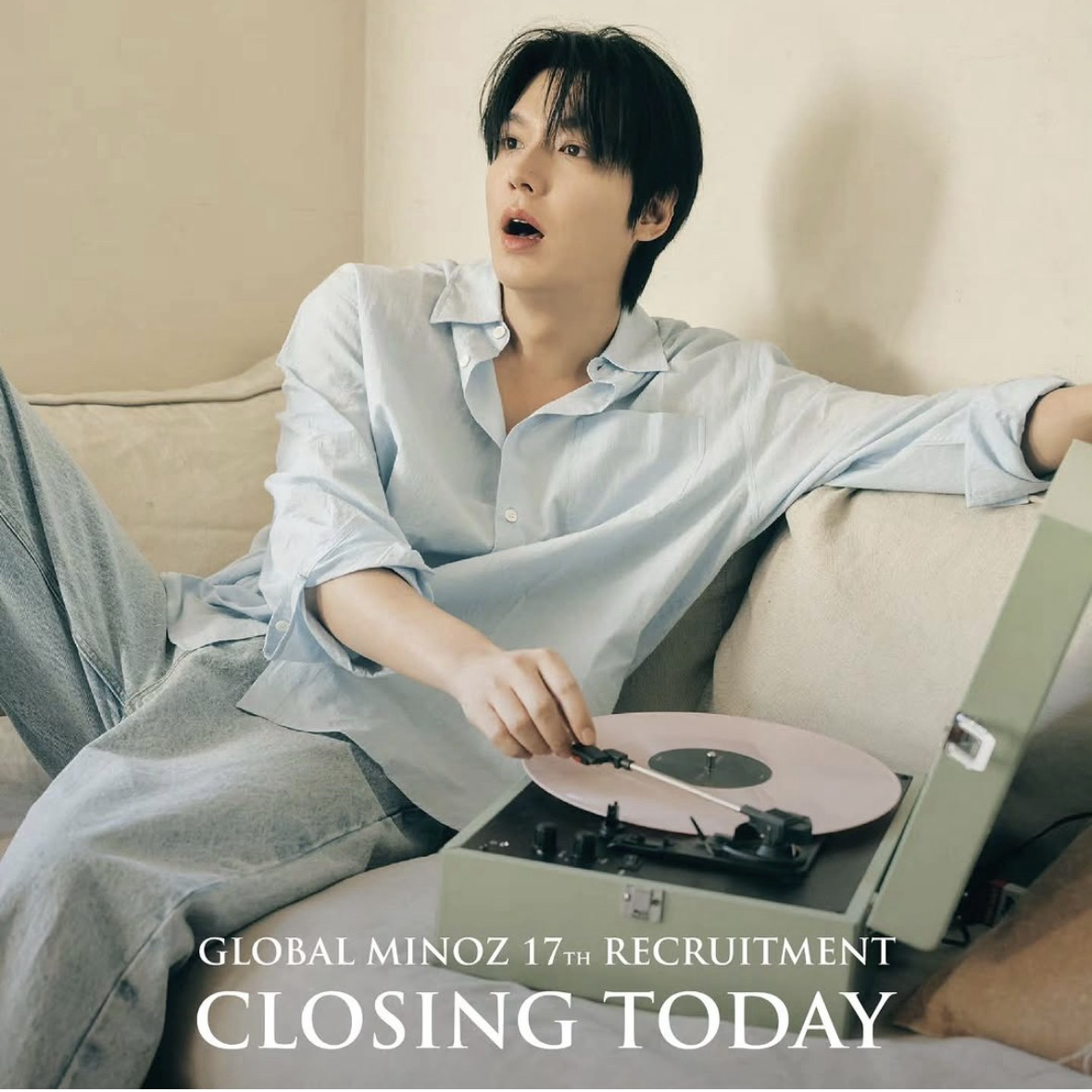 Behind-the-scenes cut of Lee Minho