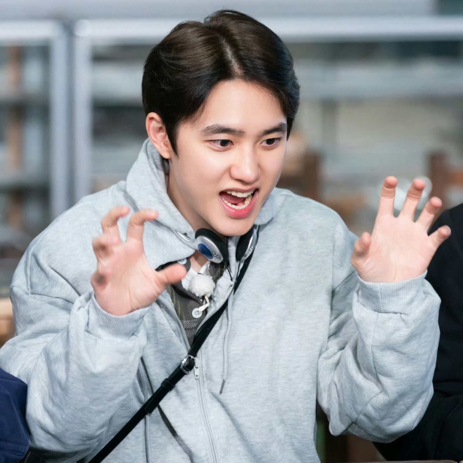 Momen yang diabadikan oleh penggemar Doh Kyungsoo (D.O.)