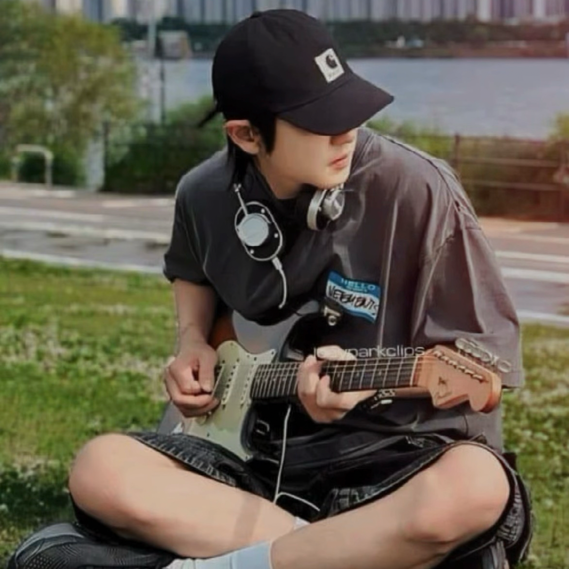 Recent activity shot of Chanyeol