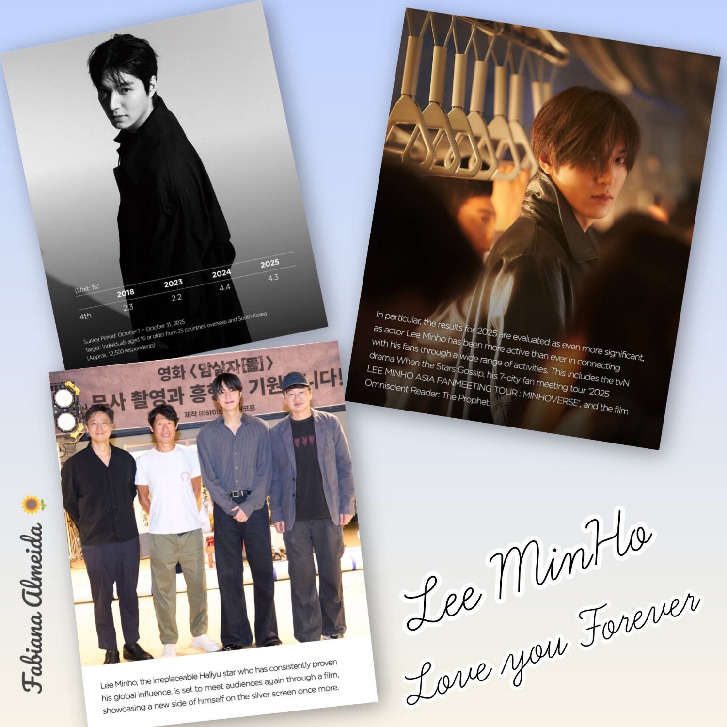 Behind-the-scenes cut of Lee Minho