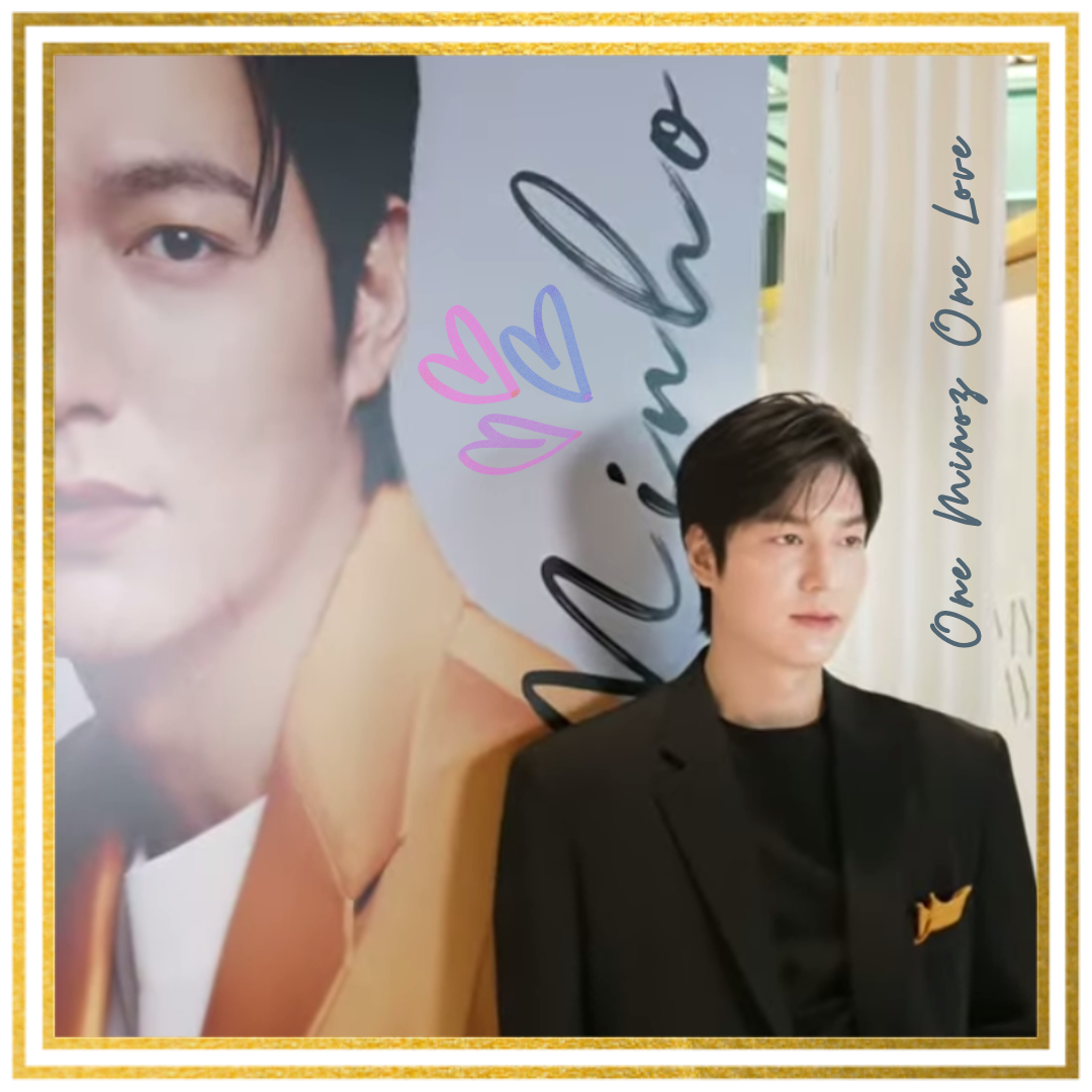 粉絲拍下的李敏鎬瞬間