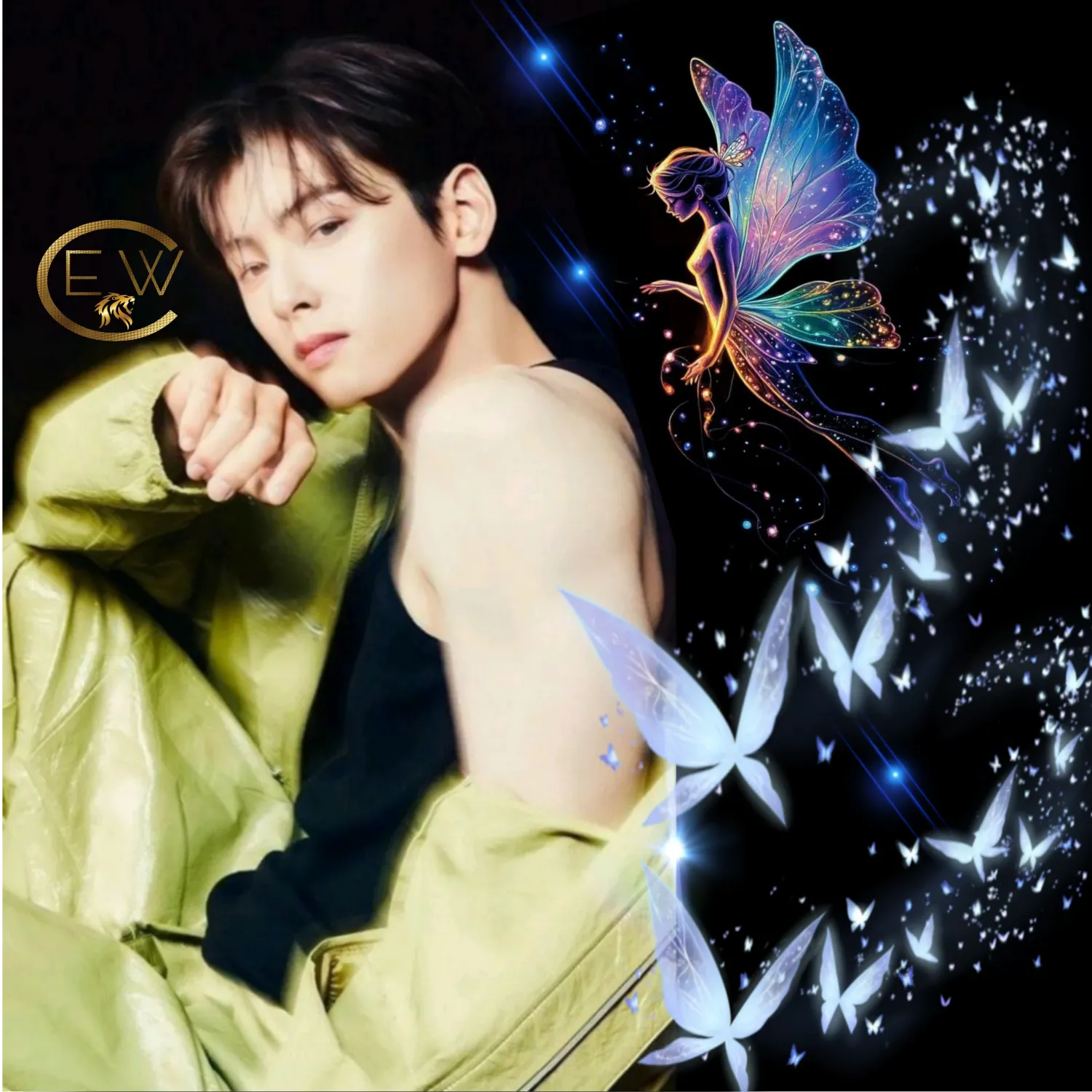 Behind-the-scenes cut of Cha Eunwoo