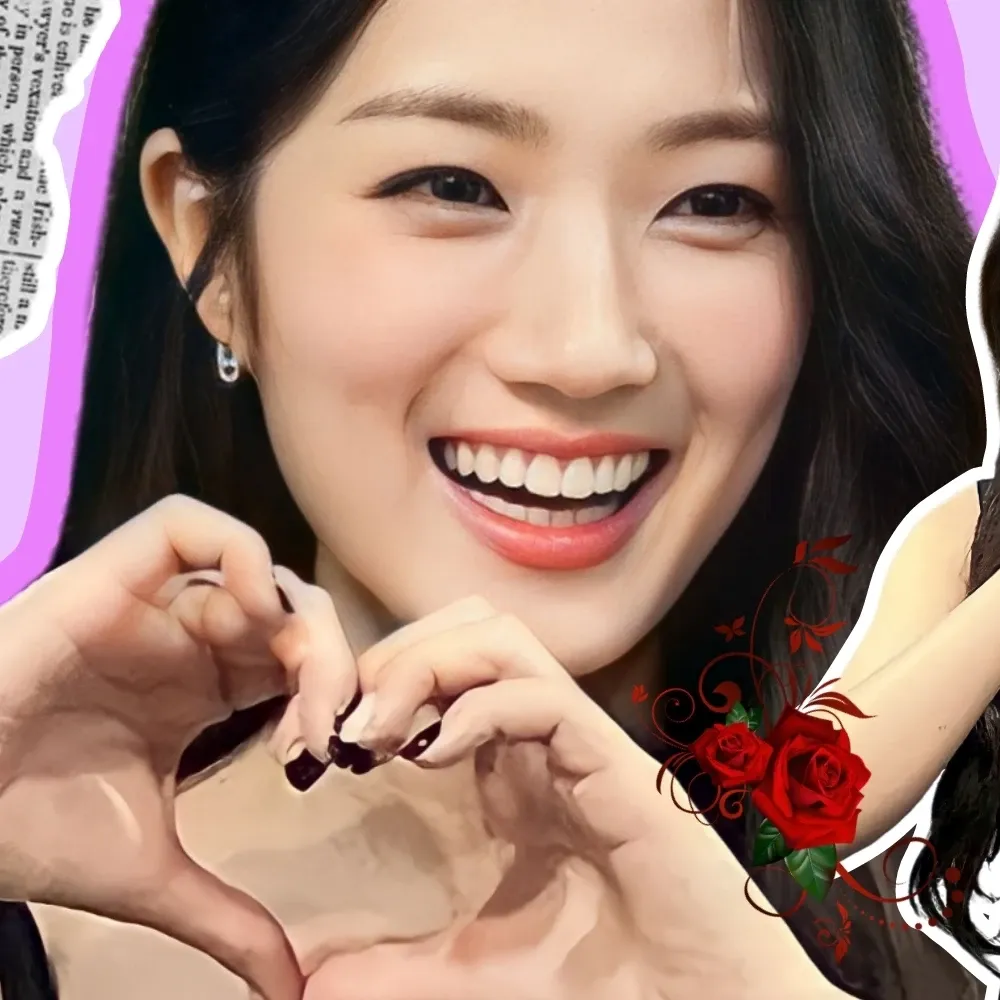 Behind-the-scenes cut of Kim Hyeyoon