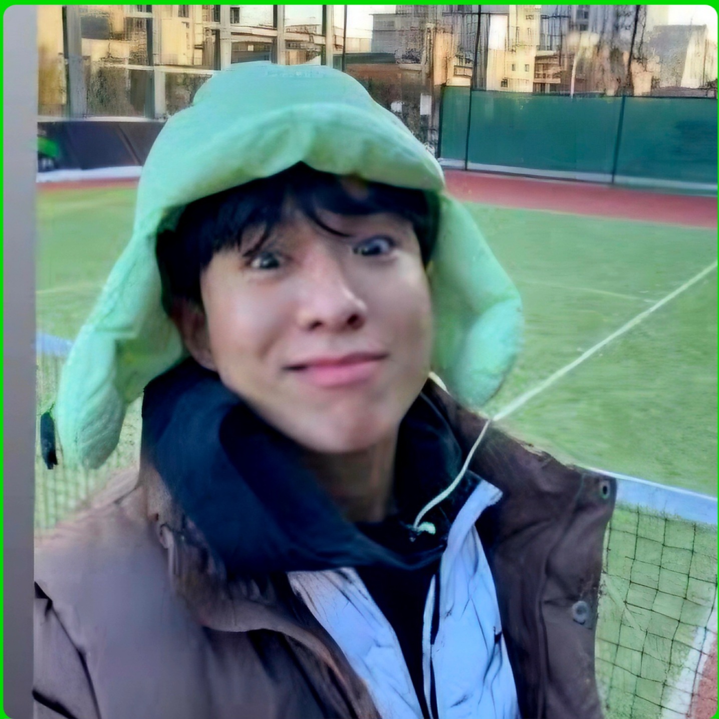 粉絲拍下的羅泰柱瞬間