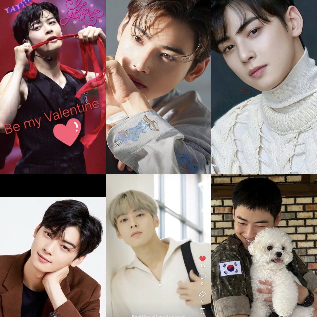 Recent activity shot of Cha Eunwoo