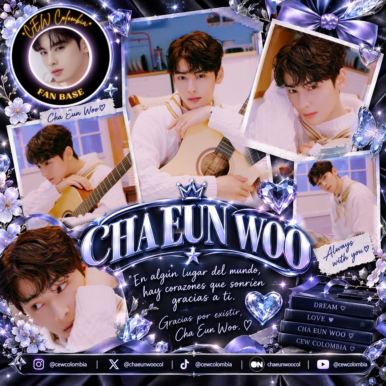 Behind-the-scenes cut of Cha Eunwoo