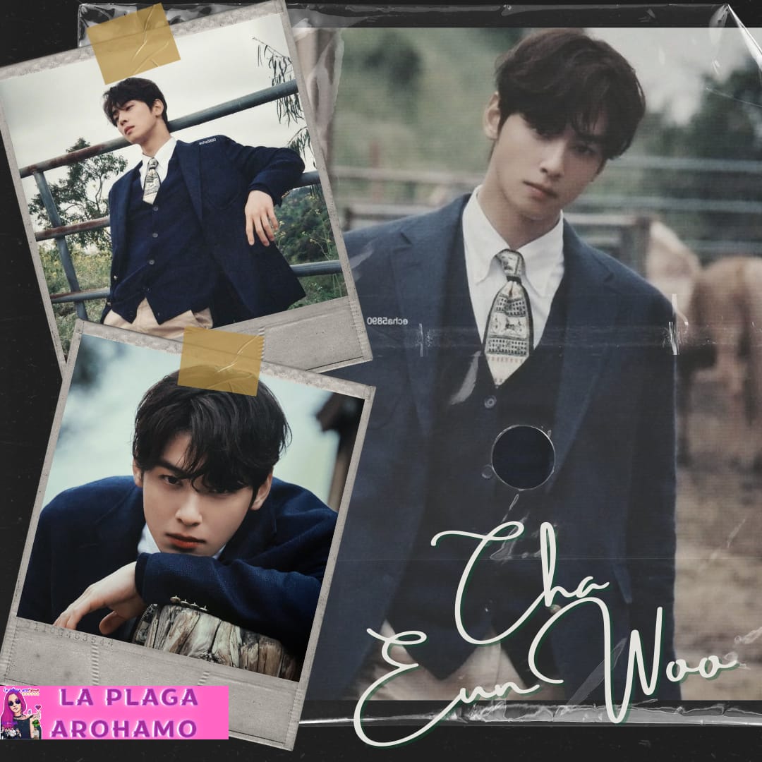 Behind-the-scenes cut of Cha Eunwoo