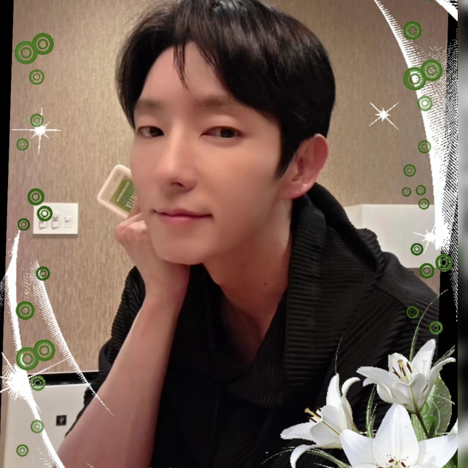 Recent activity shot of Lee Joongi