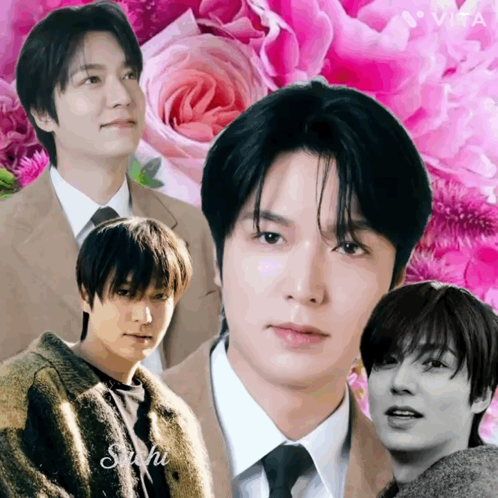 粉絲拍下的李敏鎬瞬間